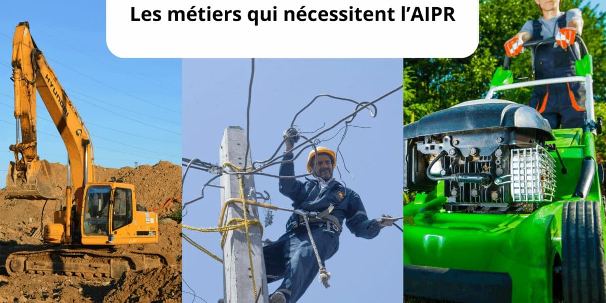 Top 6 des métiers concernés par l'AIPR en 2025